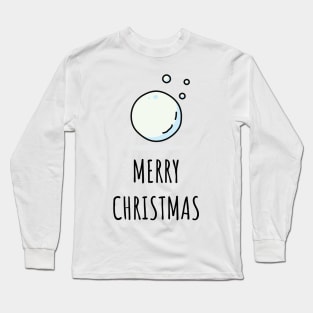 Christmas Greeting - Merry Christmas Long Sleeve T-Shirt